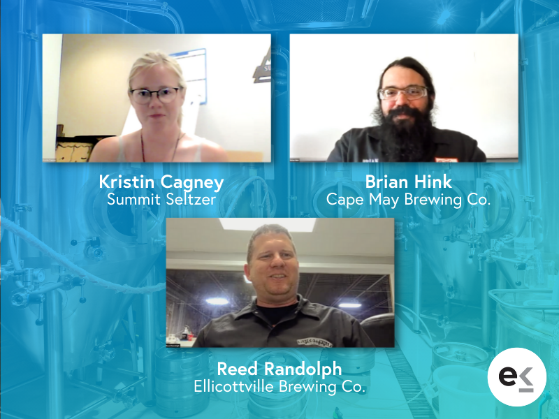 an image of brewers who make hard seltzer